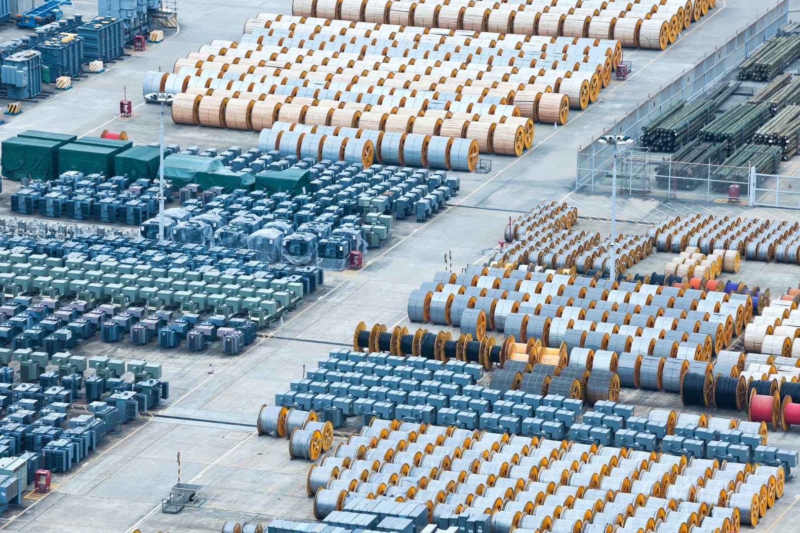 Industrial metal cylinders